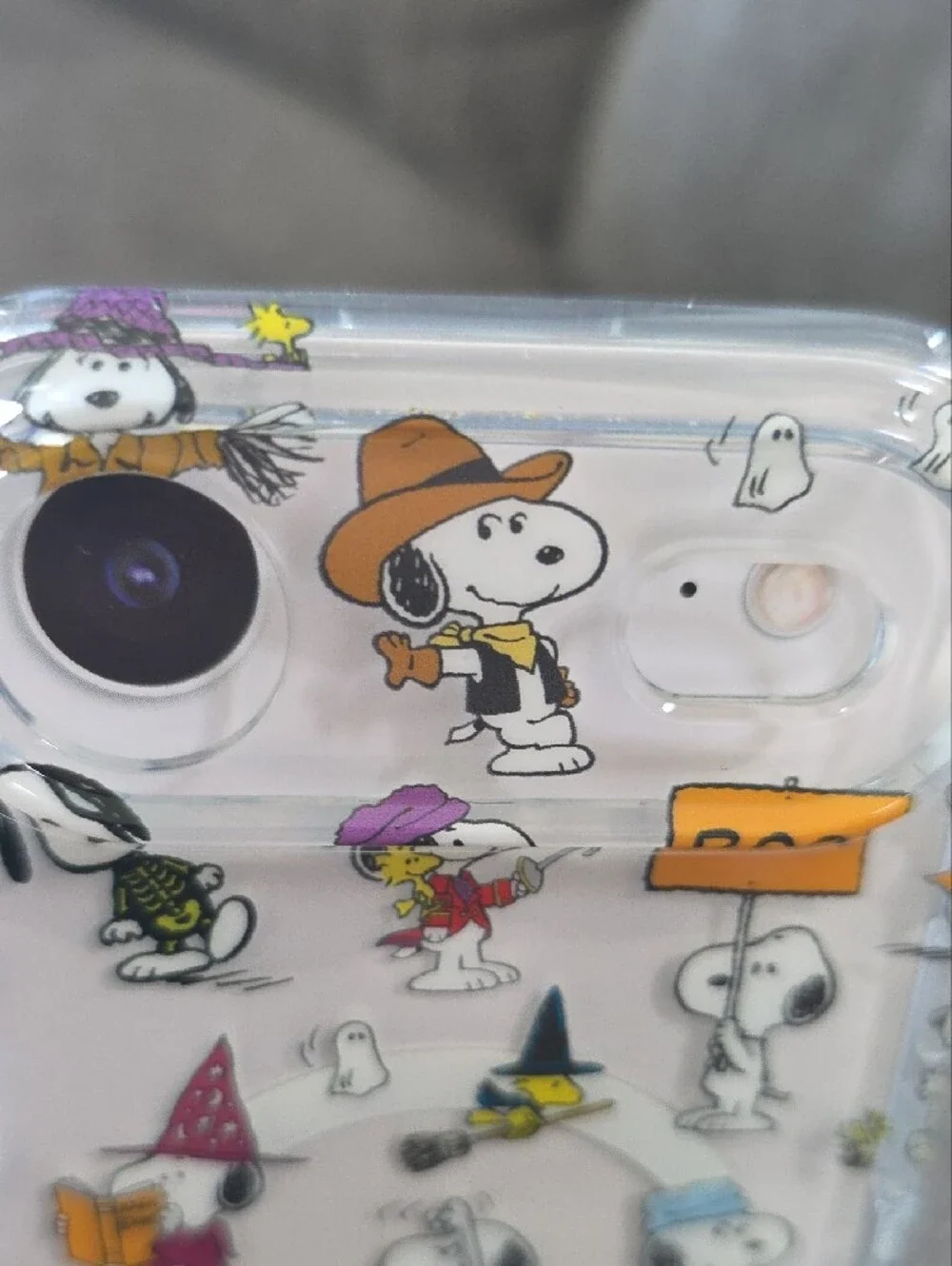 Peanuts × Velvet Caviar Halloween Themed iPhone Phone Case, New.